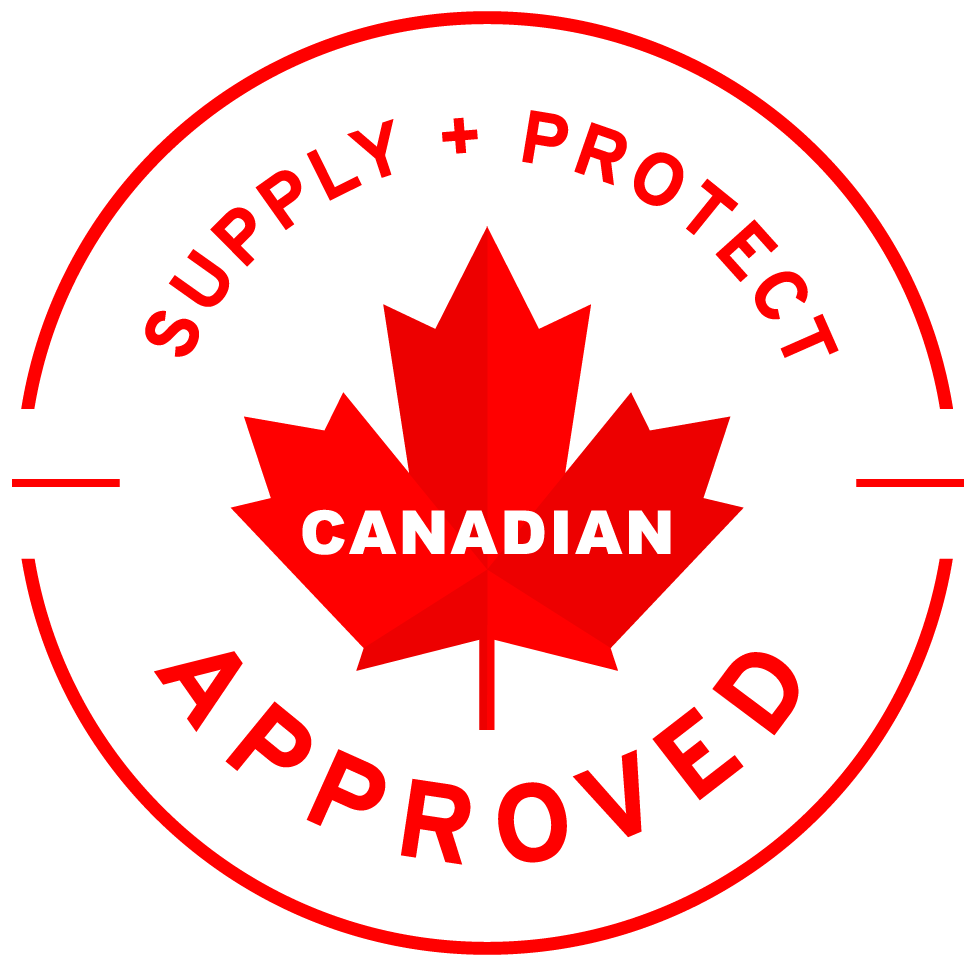 Supply+Protect Canadian Approved Badge