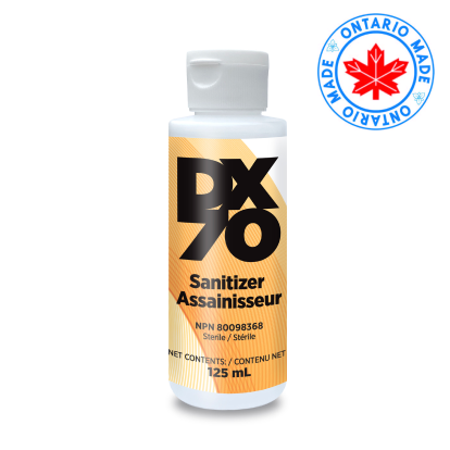 DX70 Hand Sanitizer w/ flip cap (125ml)