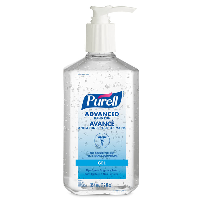 Hand Sanitizer - Purell Advanced Gel (354 mL 12/pack)