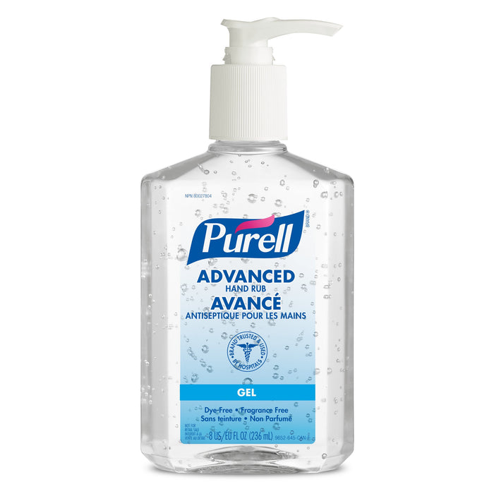 Hand Sanitizer - Purell Advanced Gel (236 mL 12/pack)